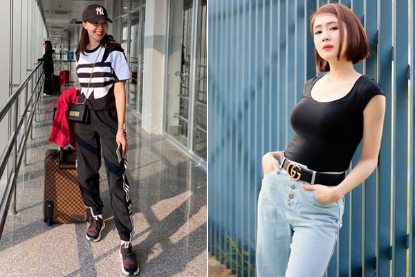 Vừa đổi kiểu tóc mới, Hồng Diễm liền biến hình style đến chóng mặt-11