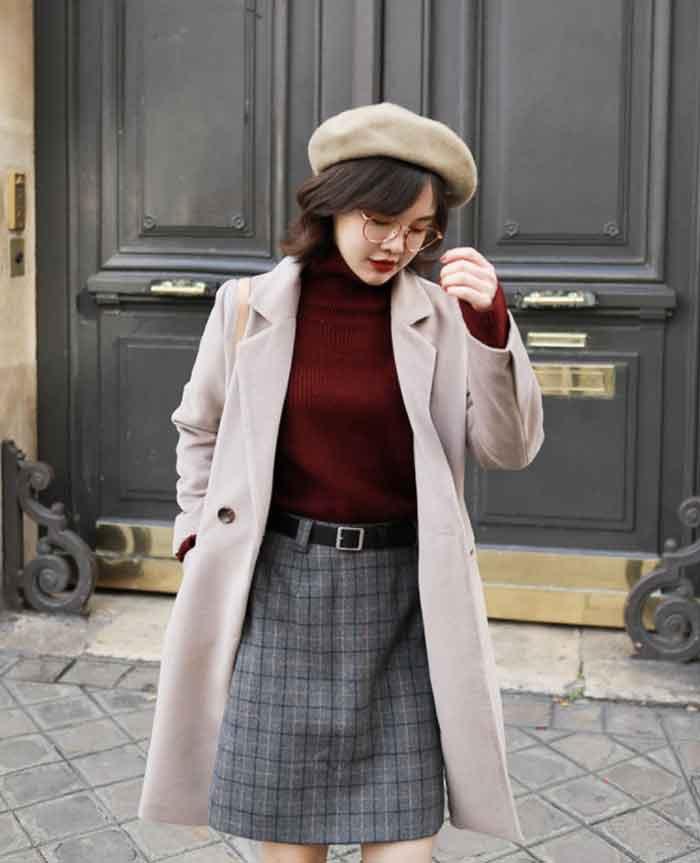 Công thức phối áo dạ dáng suông đẹp chuẩn gu mùa lạnh-6