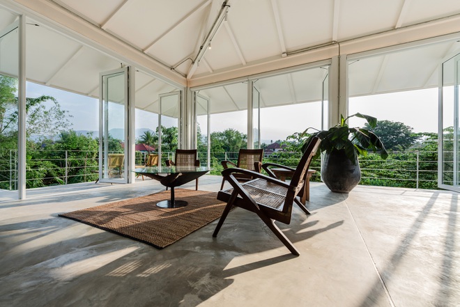 Biệt thự 340 m2 gần như không có tường-2