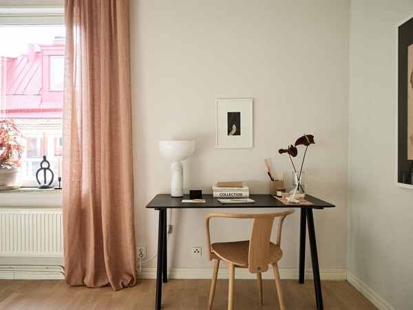 Căn hộ 50m2 trang trí màu xanh lá cây và đất nung cực tinh tế, điểm nhấn ấn tượng tạo nên không gian rộng mở-7