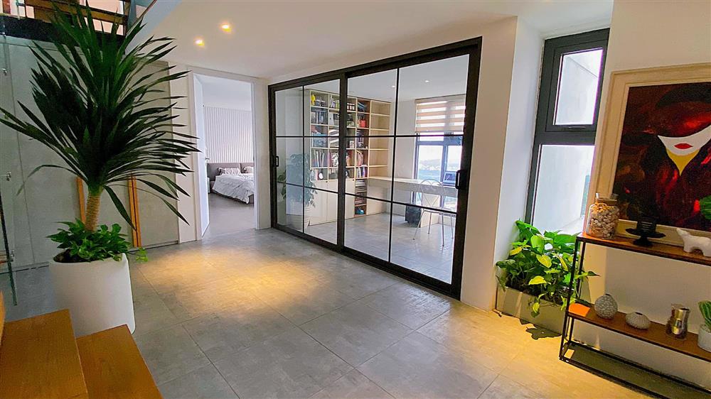 Penhouse 3 tầng phong cách châu Âu, có khu vườn chân mây của bà mẹ Hà thành-5