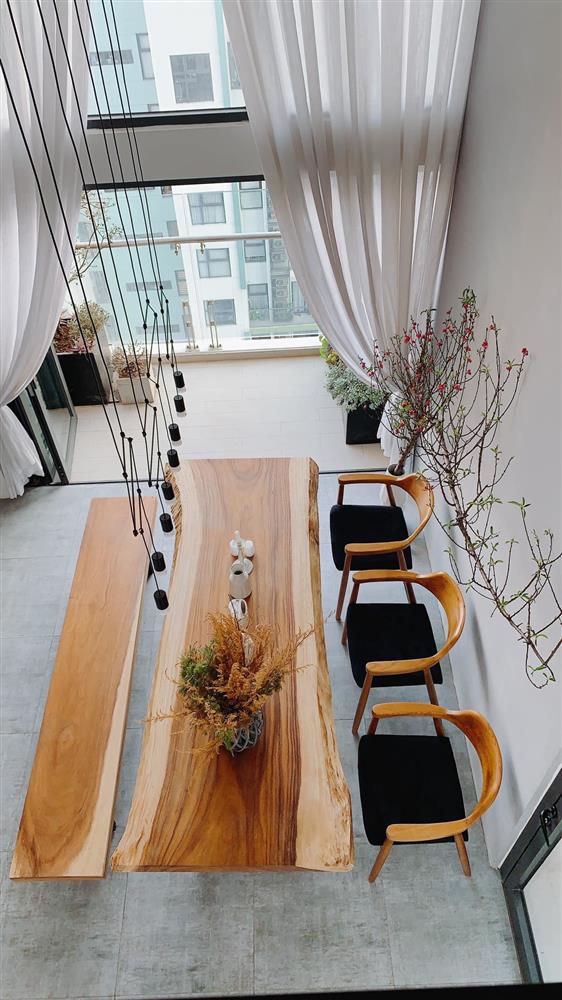 Penhouse 3 tầng phong cách châu Âu, có khu vườn chân mây của bà mẹ Hà thành-13