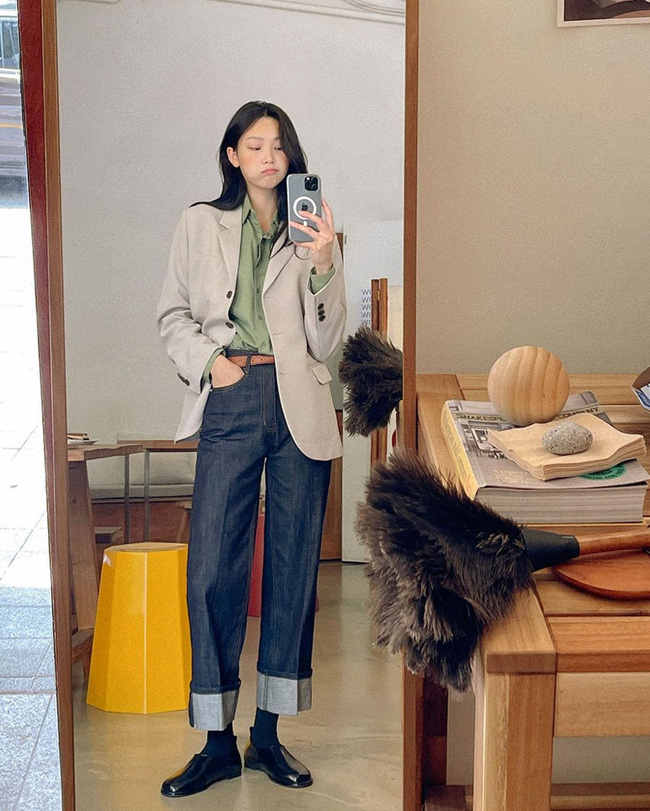 Blazer + quần jeans có đến 12 cách diện để style của nàng công sở không ngày nào trùng ngày nào-2