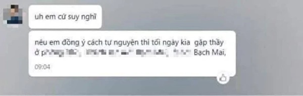 Vụ lộ tin nhắn gợi ý tạo điều kiện qua môn bằng cuộc hẹn tại khách sạn với nữ sinh: Giảng viên khẳng định bị bôi nhọ, nhà trường mời công an vào cuộc-2