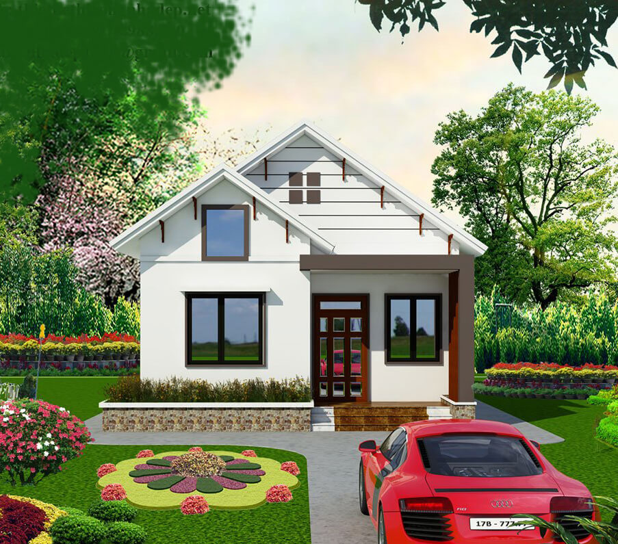 Những mẫu nhà vườn nhỏ đẹp, chi phí rẻ quá ‘chill’ để nghỉ dưỡng cuối tuần-8