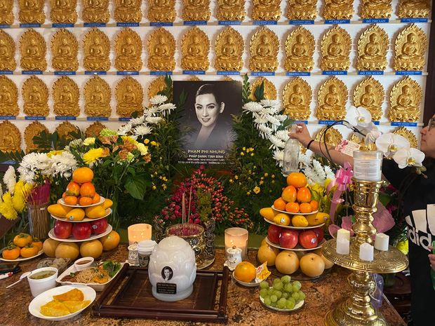 Hình ảnh chưa từng công bố sau 1 tháng ca sĩ Phi Nhung qua đời: Các con nuôi bơ vơ đội tang, nhìn cháu ngoại mà chạnh lòng!-10