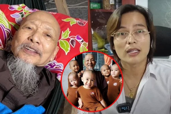 Tịnh thất Bồng Lai” bất ngờ bị đối tượng lạ dùng mã tấu chém thủng 2 cổng, phá hỏng chuông cửa-4