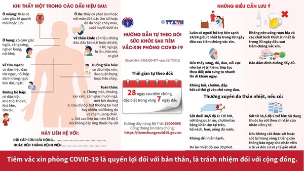 Khi trẻ tiêm vaccine phòng COVID-19 cha mẹ cần chuẩn bị gì?-1