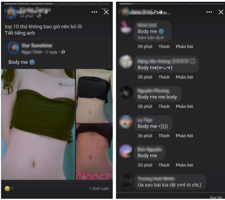 Cô gái thấy rườm rà nên bỏ 1 từ tiếng Anh khi đăng ảnh, không những vô nghĩa mà còn gây nên cuộc khẩu chiến ám ảnh kinh hoàng trên mạng-4