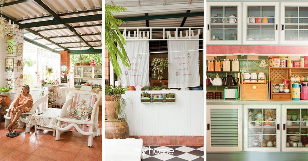 Nhà vườn ở quê đẹp như cổ tích của bà lão 80 tuổi-1