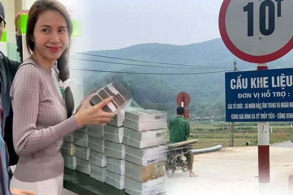 Thủy Tiên làm từ thiện xây cầu ở Nghệ An: Tiền trên hợp đồng lệch 645 triệu với giá thầu?-3