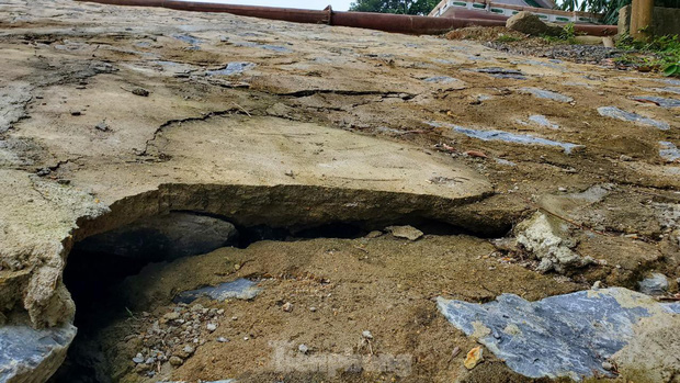 Cây cầu do ca sĩ Thủy Tiên tài trợ ở Nghệ An vừa xây đã bị nứt, nhà thầu nói gì?-4