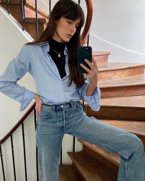 Gái Pháp diện quần jeans với 4 kiểu áo này để trông thật phong cách, thần thái-7