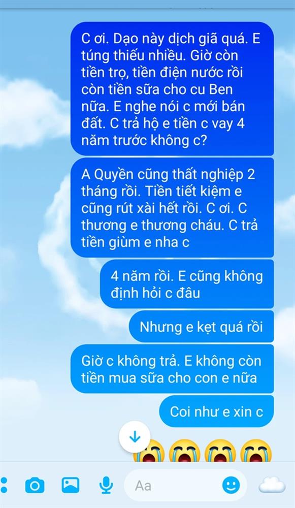 Chị chồng vay tiền từ 4 năm trước, giờ tôi van xin lấy lại, chị ấy buông một câu khiến tôi cạn lời-1