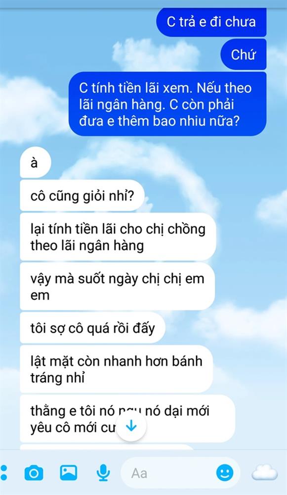 Chị chồng vay tiền từ 4 năm trước, giờ tôi van xin lấy lại, chị ấy buông một câu khiến tôi cạn lời-3