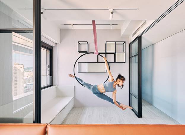 Căn hộ nhỏ xinh với phòng yoga đẹp không tưởng, hiện đại mà không kém phần lãng mạn-12