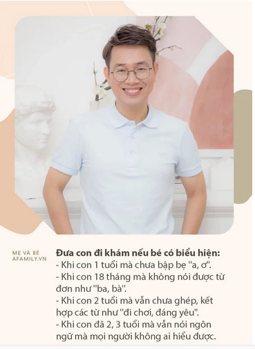 Bé 19 tháng mới gọi bố, mẹ, bà có sao không? Nếu con có biểu hiện này thì hãy đưa bé đi khám ngay lập tức-1