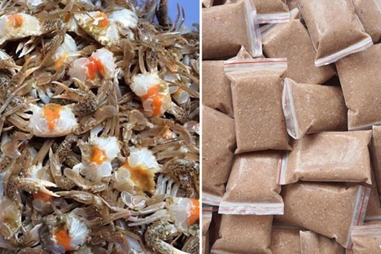 Vào vụ ghẹ sữa tươi thơm ngon nhiều gạch, bà nội trợ mua cả yến nấu canh, chiên giòn sốt me đãi cả nhà