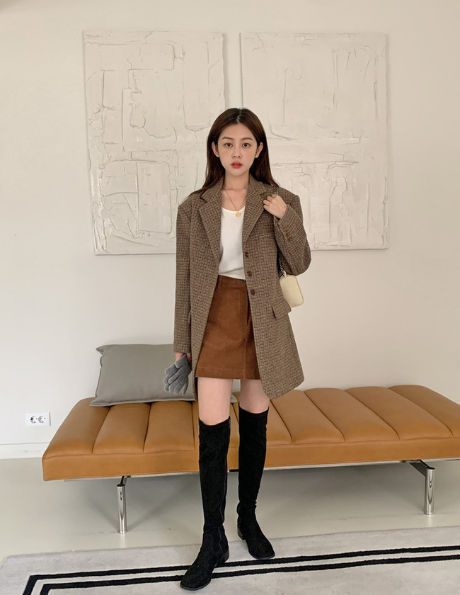 12 cách diện blazer + chân váy khiến ai cũng phải trầm trồ khen bạn mặc đẹp-11