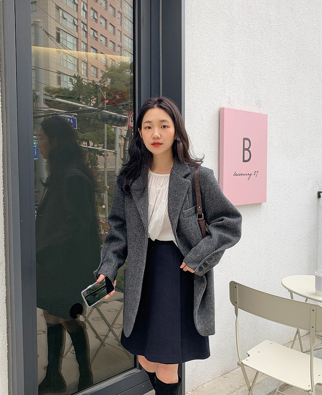 12 cách diện blazer + chân váy khiến ai cũng phải trầm trồ khen bạn mặc đẹp-12