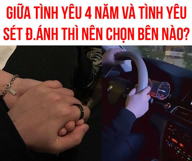 Lên mạng bày tỏ băn khoăn nên chọn tình yêu 4 năm hay tình yêu sét đánh, cô gái nhận cảnh báo: Chọn sét đánh, coi chừng trời đánh thật!”-1