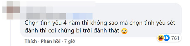 Lên mạng bày tỏ băn khoăn nên chọn tình yêu 4 năm hay tình yêu sét đánh, cô gái nhận cảnh báo: Chọn sét đánh, coi chừng trời đánh thật!”-12