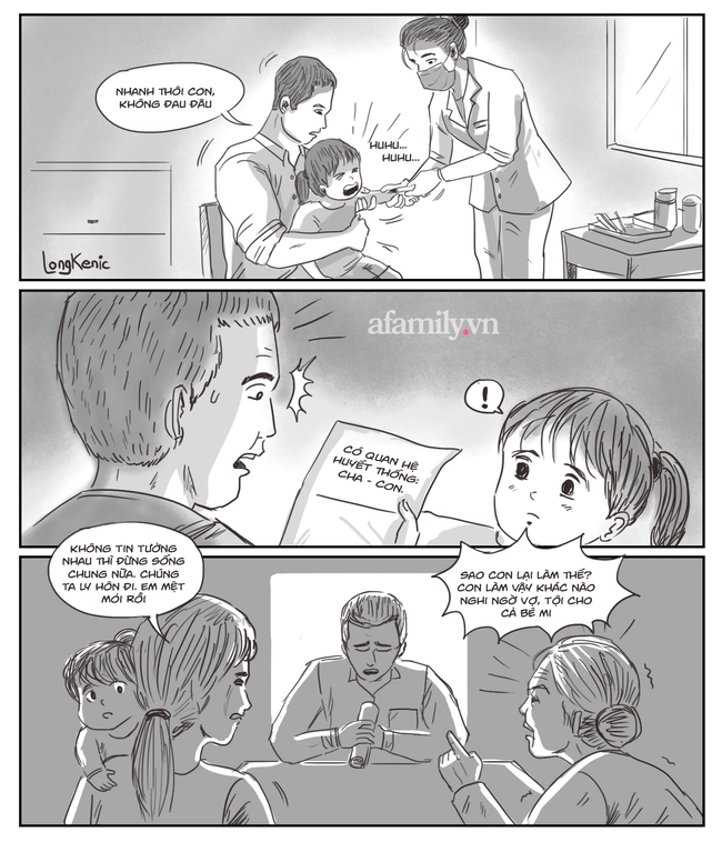 Lén lút đem con đi xét nghiệm ADN, nhìn kết quả mà tôi ngơ ngác bật ngửa, càng choáng váng với quyết định của mẹ và vợ tôi-1