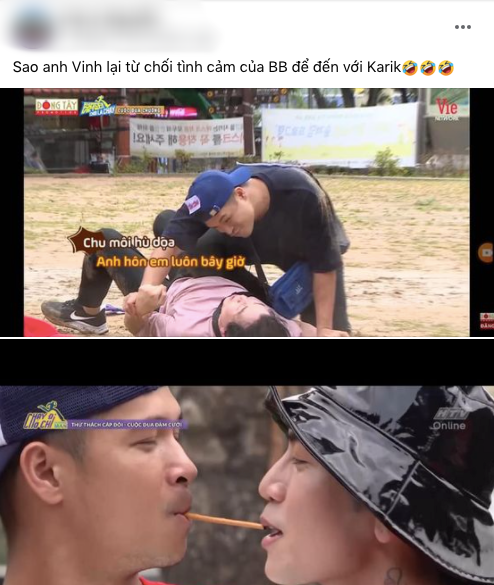 Running Man: Thái độ của Trương Thế Vinh với Karik và BB Trần khác biệt thế nào mà netizen dậy sóng?-3