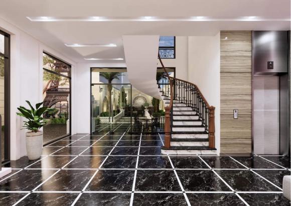 Sau khi đập hộp dinh thự Venus đắt giá nhất Sài Gòn, Vũ Khắc Tiệp tiếp tục hé lộ bản demo dinh thự cực hoành tráng ở Hà Nội-2