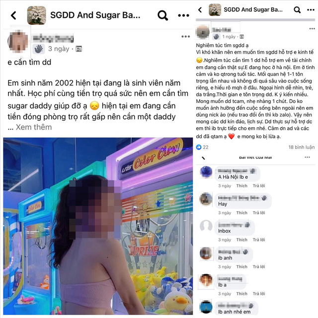 Dịch vụ môi giới sugar baby theo gói nở rộ, hệ lụy khôn lường với nền tảng gia đình-1