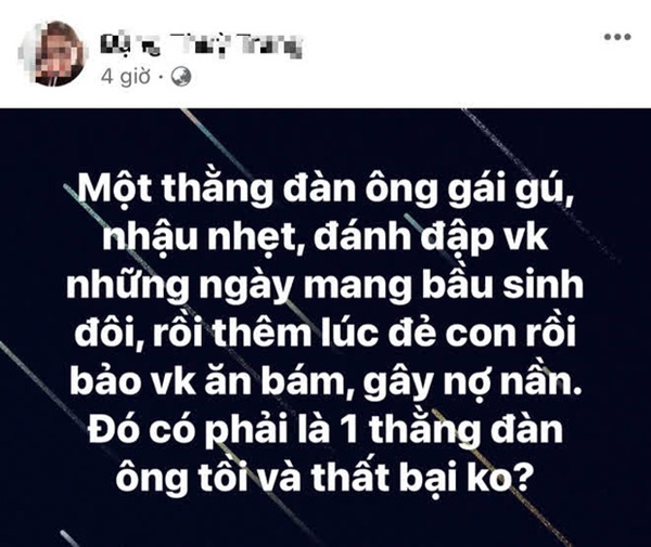 Chị gái Hoa hậu Đặng Thu Thảo tố em rể doanh nhân là đại gia dỏm, đánh đập vợ bầu và 1 tình tiết chấn động?-1