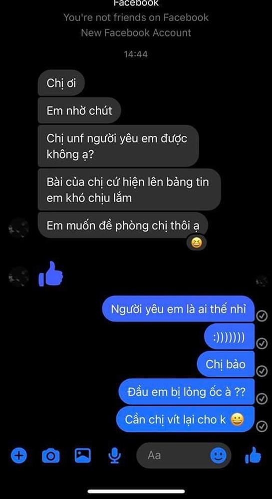 Có một kiểu con gái: Chị hủy kết bạn với người yêu em đi!-1