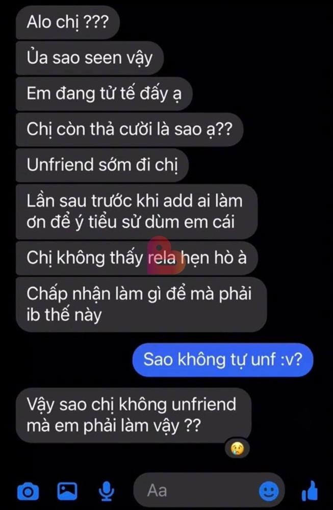 Có một kiểu con gái: Chị hủy kết bạn với người yêu em đi!-2