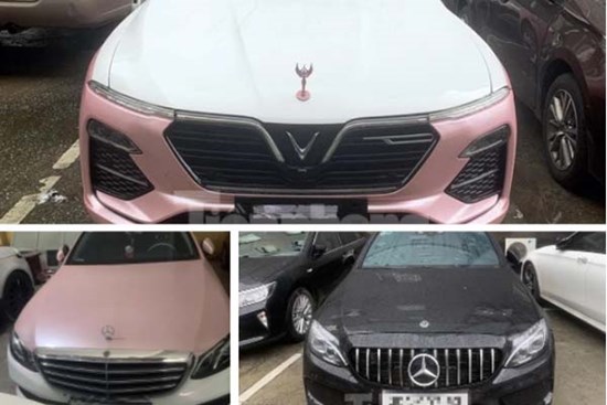 Cận cảnh dàn xế sang trị giá hàng chục tỷ và nhiều tiền, vàng bị thu giữ trong đường dây đánh bạc 30.000 tỷ vừa bị triệt phá tại Hà Nội