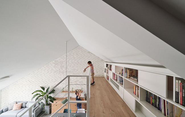 Căn hộ có tầng lửng tràn ngập ánh sáng cho gia đình trẻ-8