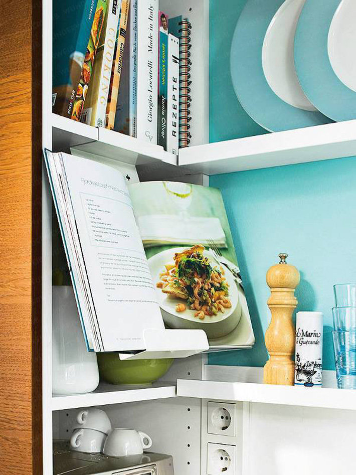 2 căn bếp nhỏ hiện đại và đẹp bất ngờ với gam màu xanh-6