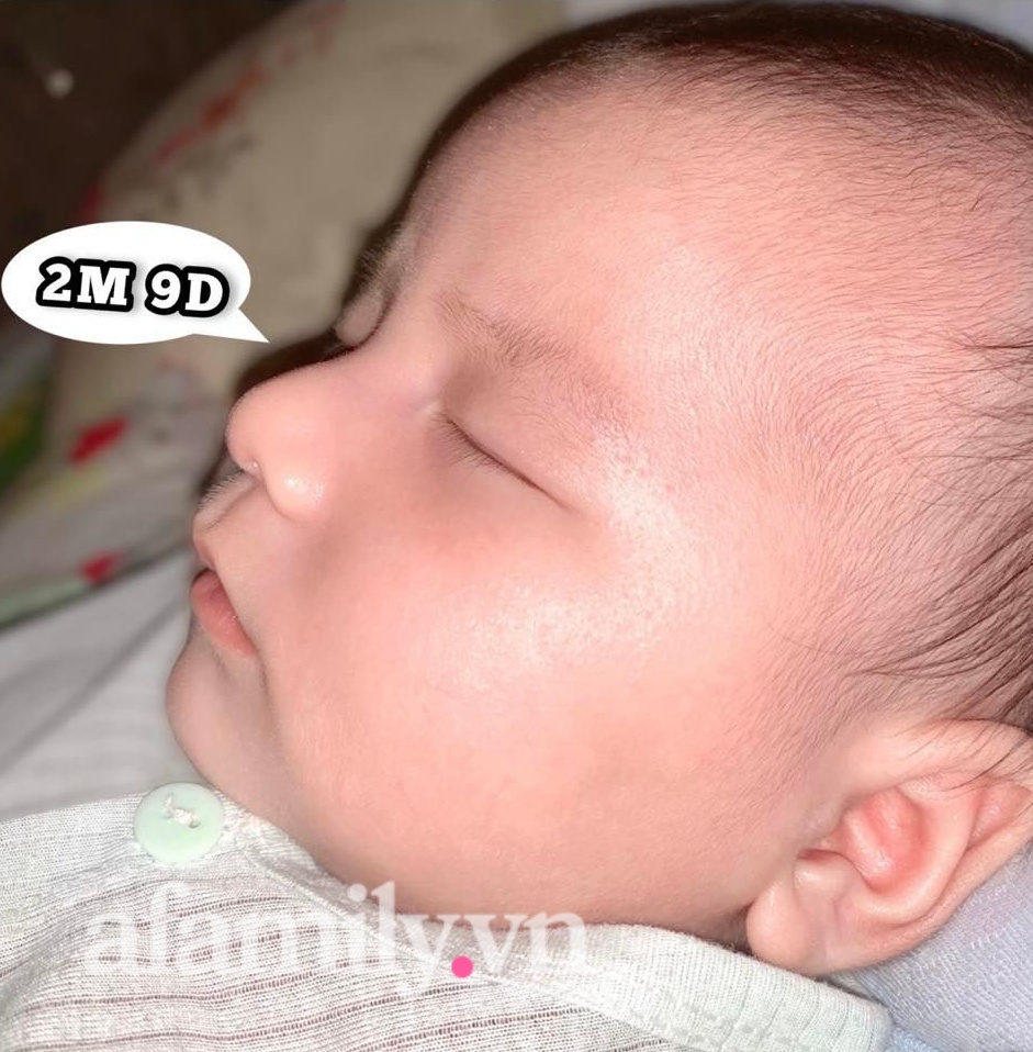 Mẹ trẻ đam mê xin vía lúc bầu, lưu loạt ảnh bé có mũi cao về ngắm, con sinh ra sở hữu diện mạo gây bất ngờ-6
