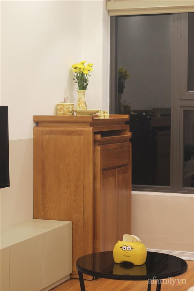 Mua lại căn hộ chung cư cũ 70m² với giá 1,1 tỷ, cải tạo hết 340 triệu, đôi vợ chồng trẻ thu về cơ ngơi quá đẹp và ấm cúng-8