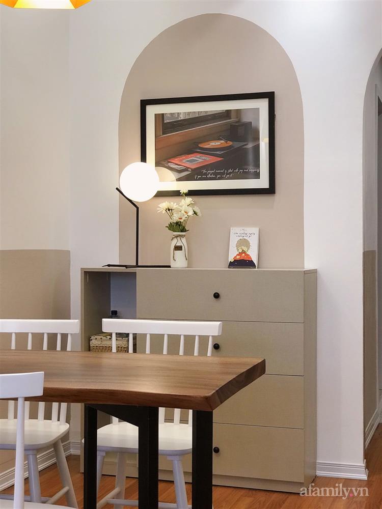 Mua lại căn hộ chung cư cũ 70m² với giá 1,1 tỷ, cải tạo hết 340 triệu, đôi vợ chồng trẻ thu về cơ ngơi quá đẹp và ấm cúng-9