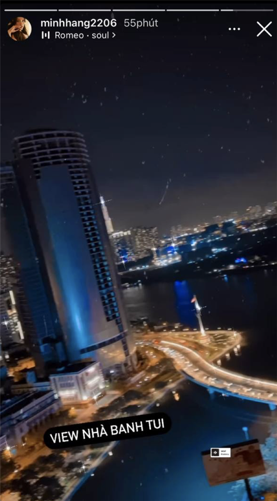 Sau khi bị bắt gặp hẹn hò, hôn giữa phố, Minh Hằng tiếp tục để lộ khoảnh khắc qua nhà Quốc Trường giữa đêm?-2