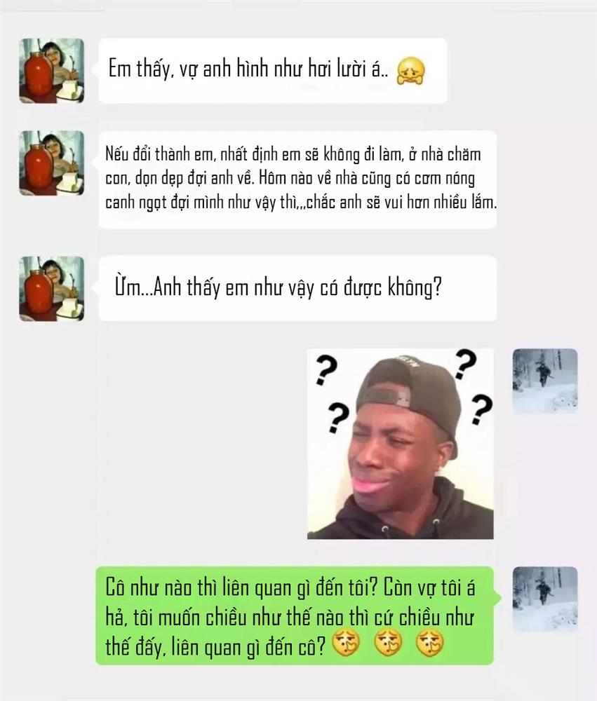 Được đồng nghiệp của chồng gửi cảnh báo đỏ, cô vợ sững sờ nhưng lại há hốc miệng trước màn vả mặt trà xanh kịch liệt sau đó-4