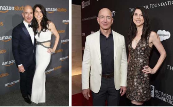 Tỷ phú Amazon cùng người tình dự thảm đỏ, kẻ thứ 3 có động thái quá đà với diện mạo gây giật mình-4