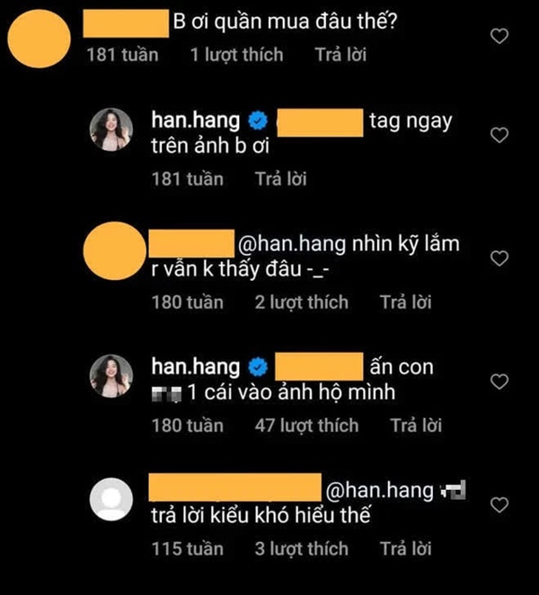 Vừa xuất hiện sau gần 2 năm MẤT TÍCH, Hàn Hằng bị đào lại vụ chửi thề khi có thanh niên xin info chiếc quần sexy-4