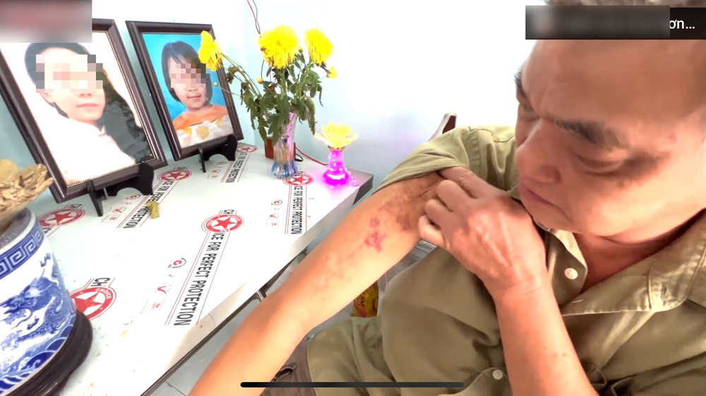 Ôm 6 di ảnh vợ con sau vụ cháy kinh hoàng, người đàn ông thủ thỉ: Tôi mơ thấy bà về!-4