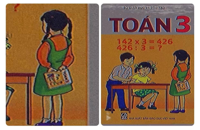 SGK Toán lớp 3 bỗng gây bão mạng vì 1 chi tiết bí ẩn in trên bìa: Rùng rợn như phim khoa học viễn tưởng!-1
