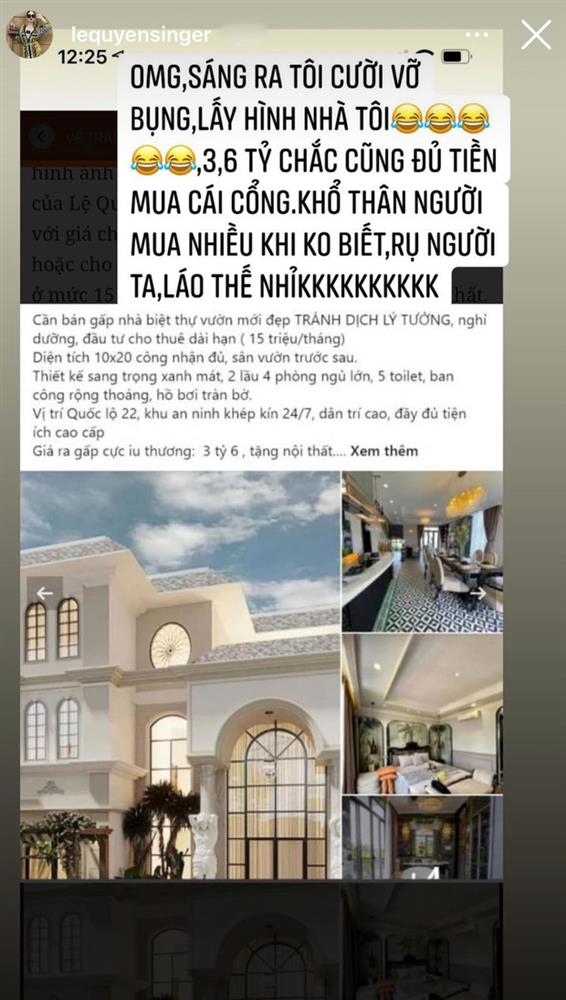 Tuyên bố 3,6 tỷ đồng chỉ đủ xây cái cổng nhà, toàn cảnh biệt thự mới của Lệ Quyên khủng cỡ nào?-1
