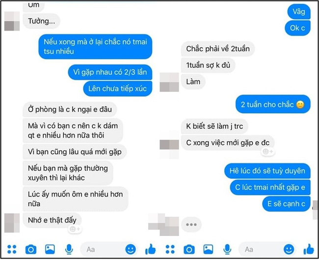 Vợ bóc phốt chồng cặp kè với dì ruột của bạn: Tin nhắn nổi gai ốc của 2 kẻ phản bội, chi tiết cả lần đầu vào nhà nghỉ-5