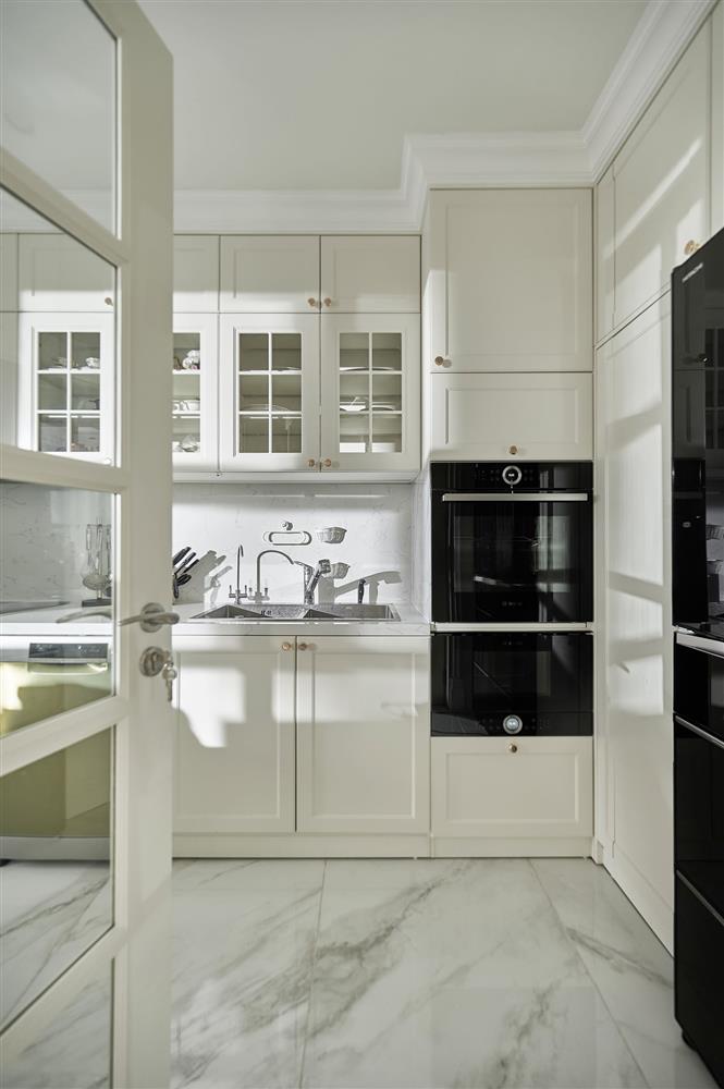 Căn hộ 150m² với tổng chi phí 1,2 tỷ đồng ở Giảng Võ: Đầy đủ các yếu tố sang trọng, ấm áp, đẹp tinh tế-11
