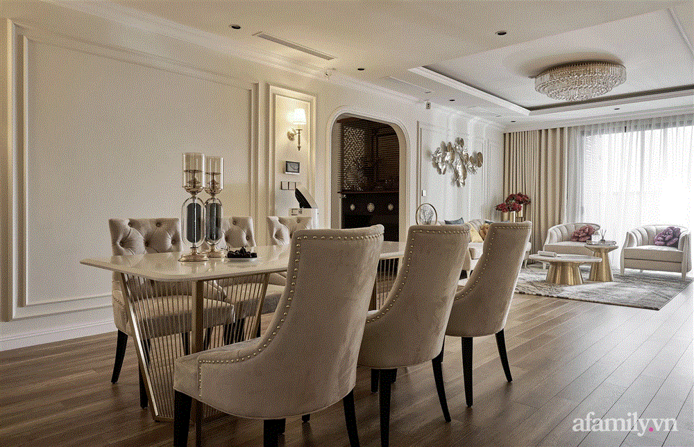 Căn hộ 150m² với tổng chi phí 1,2 tỷ đồng ở Giảng Võ: Đầy đủ các yếu tố sang trọng, ấm áp, đẹp tinh tế-6