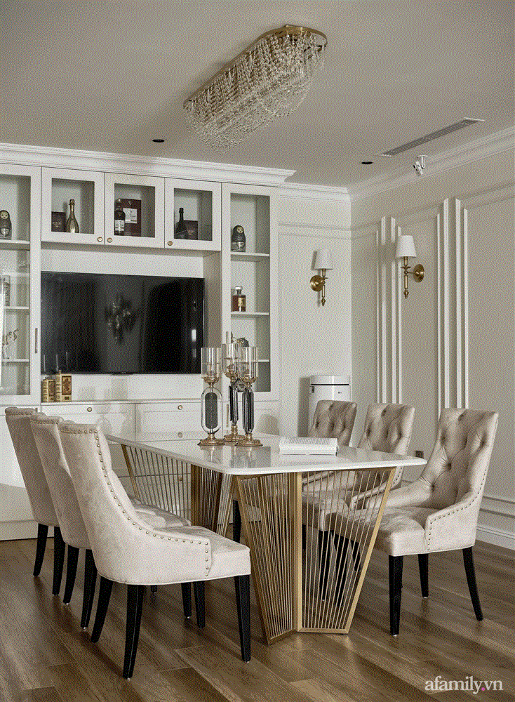 Căn hộ 150m² với tổng chi phí 1,2 tỷ đồng ở Giảng Võ: Đầy đủ các yếu tố sang trọng, ấm áp, đẹp tinh tế-8